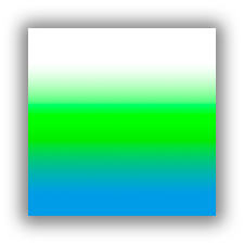 Градиент с использованием трех цветов